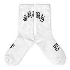 CALCETINES GRIMEY FIRE ROUTE SOCKS - WHITE | Spring 23