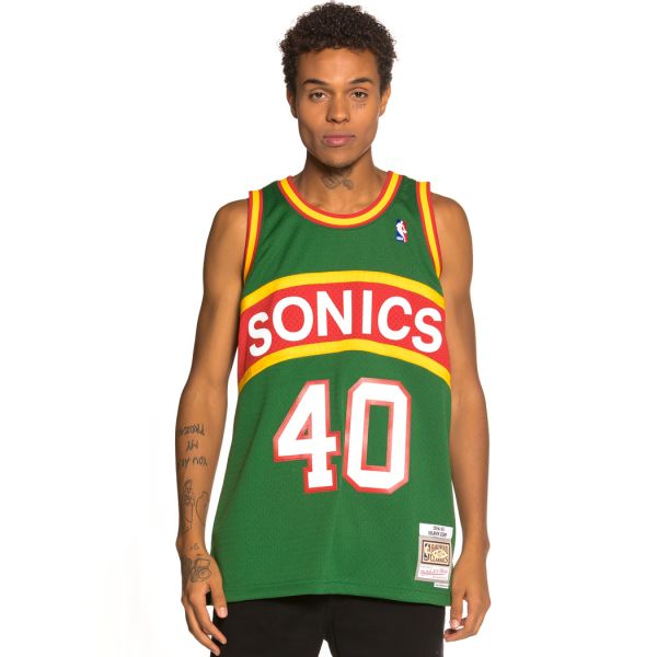 Camiseta NBA Mitchell&Ness Sonics (Shawn Kemp) Green 