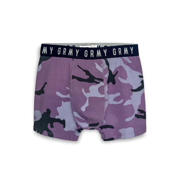 BOXERS GRIMEY TUSKER TEMPLE ALL OVER PRINT - PURPLE | FW23