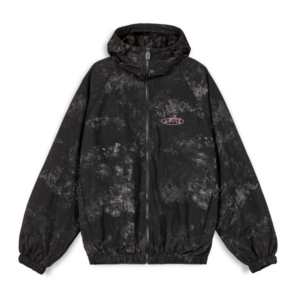 CHAQUETA GRIMEY MELTED STONE TIE AND DYE VINTAGE - BLACK | FW23