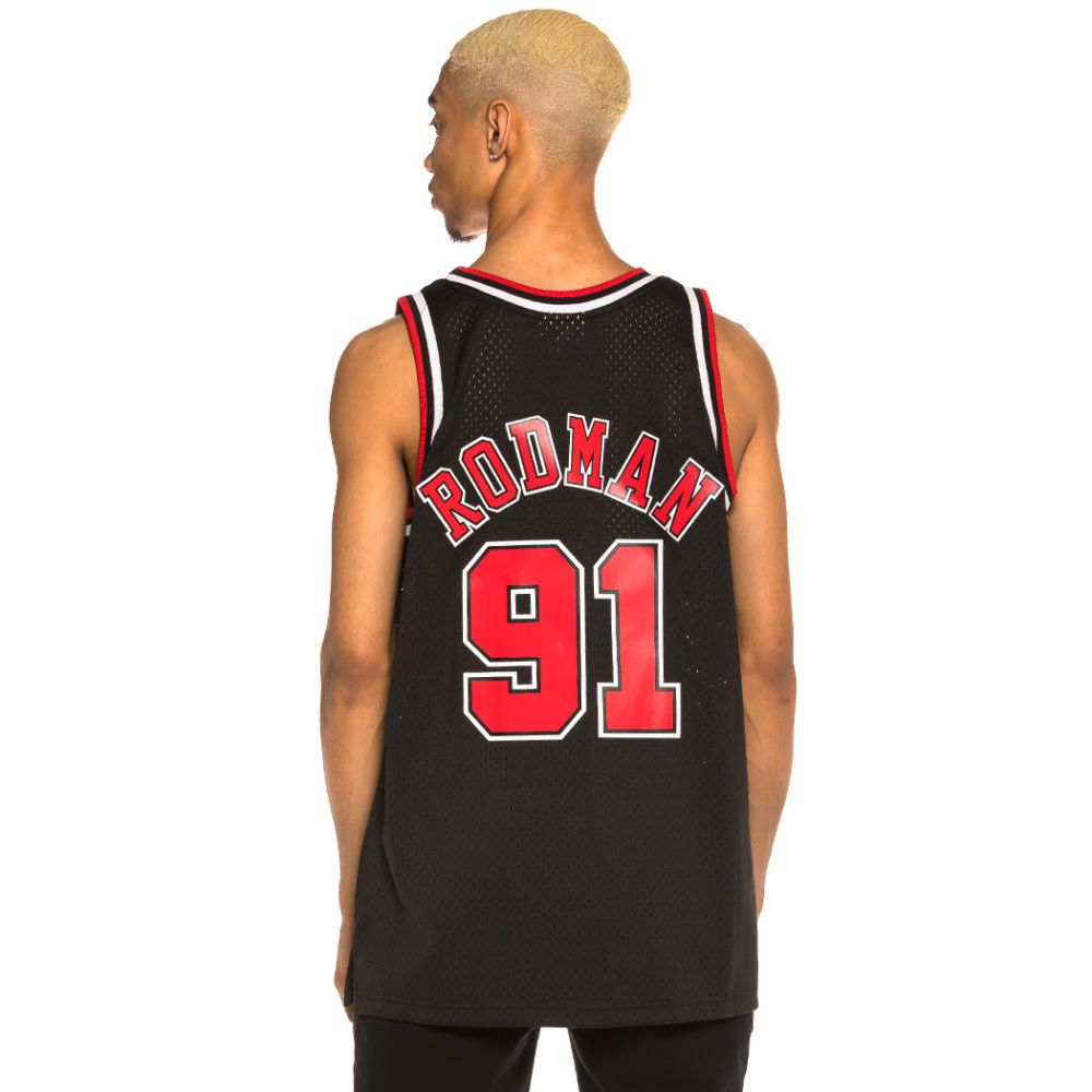Seguro Prestigio Hassy Camiseta Mitchell&Ness Chicago Bulls Black