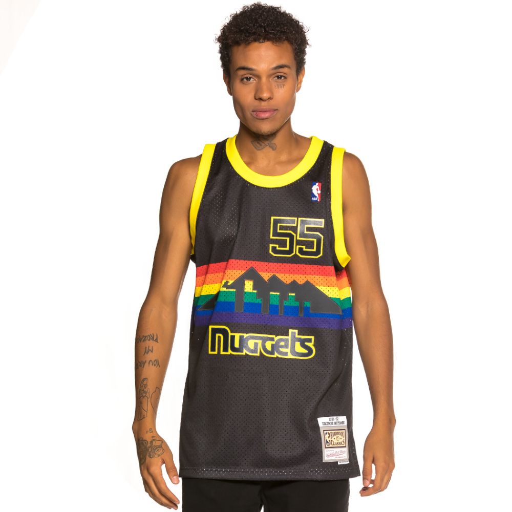 Camiseta NBA Mitchell&Ness Nuggets (Mutombo) Black