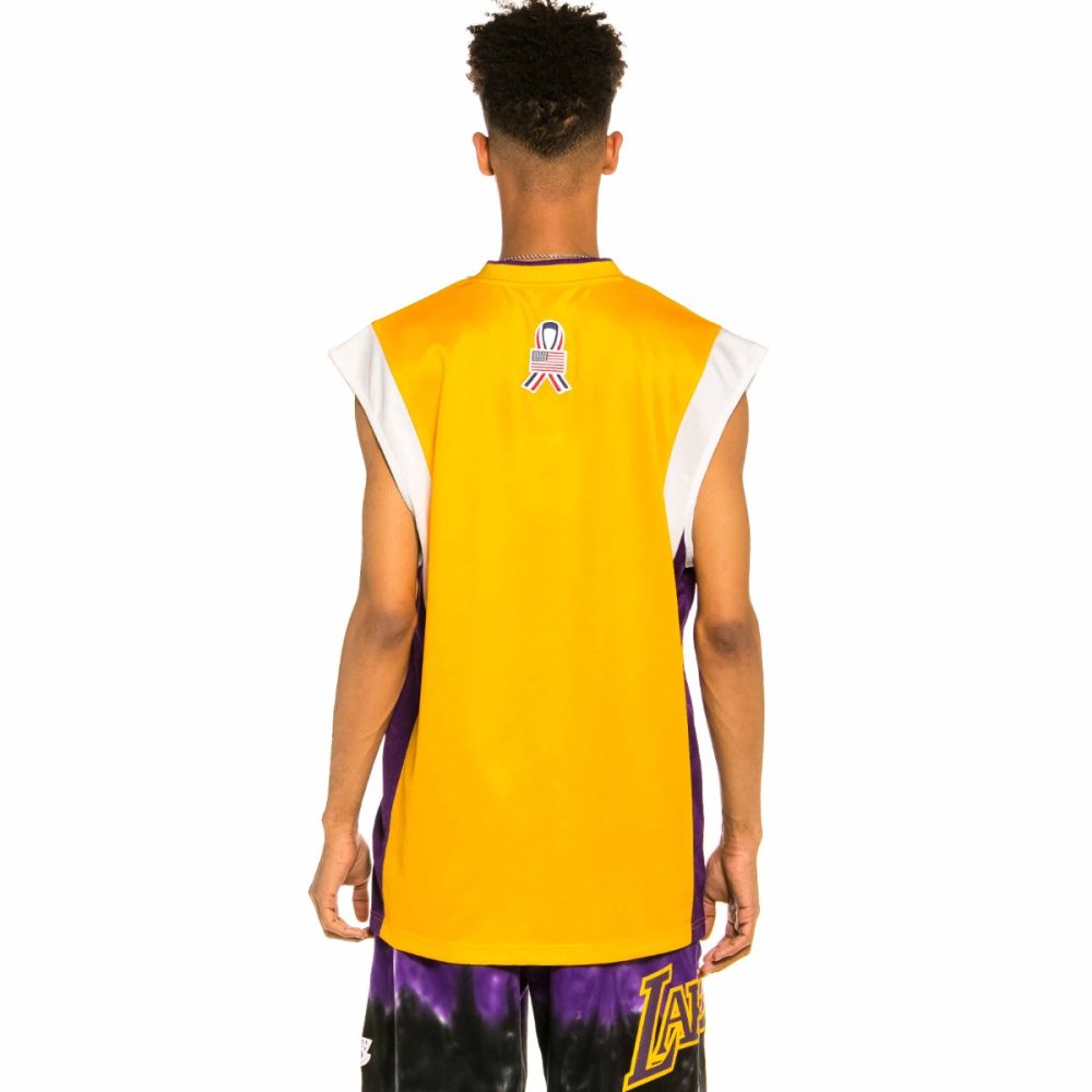 Camiseta NBA Los Angeles Lakers Amarilla