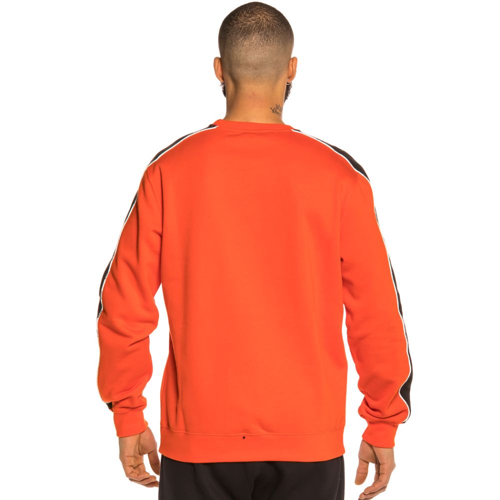 Sudadera Champion Big Logo Crewneck FW19 Orange Black