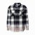 Camisa Karl Kani Chest Signature Flannel Fall23 - Black