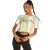 Camiseta Karl Kani de chica College Stripe Tee SS20 Green/White/Pink/Yellow