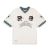 Camiseta Grimey Deeper V Neck Oversize Off White