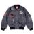 CHAQUETA BOMBER GRIMEY THE CLOUT WASHED BLACK | Spring 23
