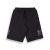 Pantalón Corto Grimey Peace Within Rhinestuds Baggy Black
