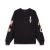 Camiseta Manga Larga Grimey Lone Hand Black