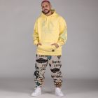 Pack Grimey Sherpa Pant + Hoodie LOST BOYS - Cream/Yellow | Winter 22