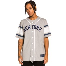 depositar proteger Gracias por tu ayuda Camiseta MLB New York Yankees Grey