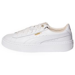 ZAPATILLAS PUMA BASKET PLATFORM CORE FW17 WHITE GOLD